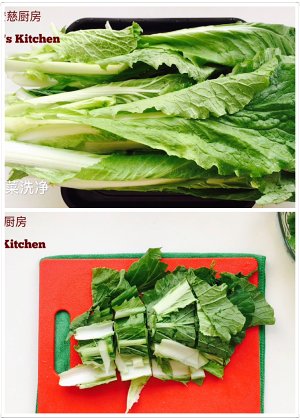 The flavour of food itself- - Qing Dynasty fries a variety of Chinese cabbage (add video cookbook) practice measure 1