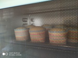 The practice measure of paper cup cake 11