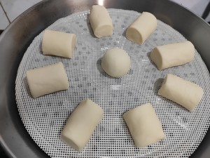 水分補給法、後味、蒸しパンを簡単に作る練習の動きを発酵させる14