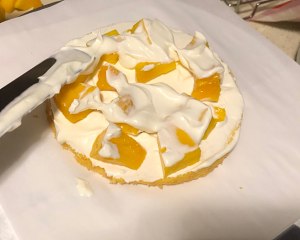 Fruit birthday cake 6 inches practice measure 7