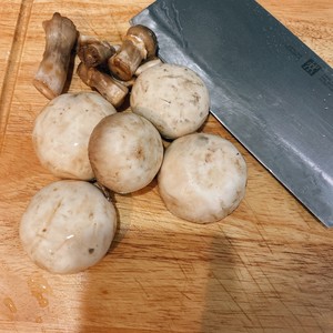 The practice step that looks face of very solemn Italian butter seafood 5