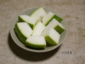 The practice measure of salty wax gourd 1