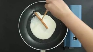The second reduces roadside fry batter in a thin layer! 