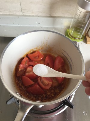 The practice measure of particularly delicious hot noodles in soup 5