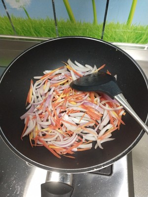 The practice measure that fries noodle 6