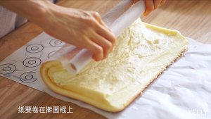 The Durian of flesh of a full Durian is great butter coils + the O that does not fail coil a law / cake piece 6: " thick roll " practice measure 10