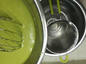 The practice measure that towel of beans of the honey that wipe tea coils 6