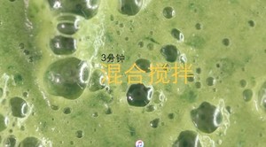 The platoon is poisonous the practice measure of the Green Smoothie of fruit vegetables juice of United States colour 2