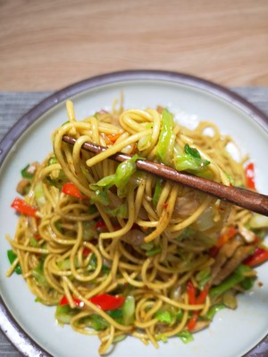 Chow mien of dish of shredded meat bag (the society can go set up shop) practice measure 11