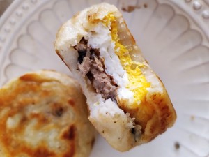 朝食の重さの卵のハンバーガーの練習対策Xiang Yu征服者10