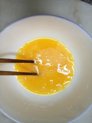 The practice measure of potato egg cake 2