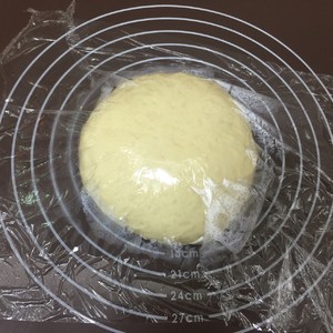Biscuit of dried meat floss of sweet green of sea liver mosses coils (28 inches square dish) practice measure 3