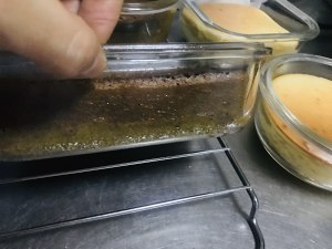 The practice measure of cake of unripe ketone cheese 9