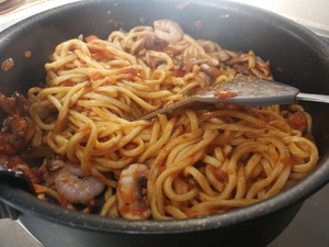 Quick worker exceeds delicious bright shrimp Italy the practice measure of the face 9