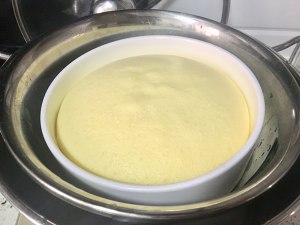 Evaporate cake (2 eggs) practice measure 3