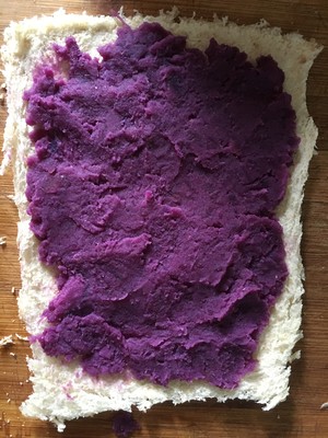 Breakfast of health low card, violet potato spits department to coil + the practice measure of omelette 5