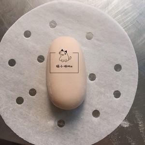" pig year big auspicious " the practice measure of cartoon steamed bread 3