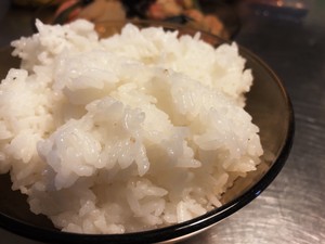 A person also should have a meal well -- Li Xiangfeng taste is little fry + meal of soft glutinous rice + the practice measure of soup of vermicelli made from bean starch of acerbity mustard fried bean curd 2