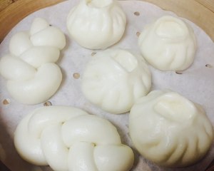 Or of small Bai Ye's can successful steamed bread of milk of water smooth flesh skin of steamed stuffed bun (exceed detailed inside video of attached primary school) practice measure 17