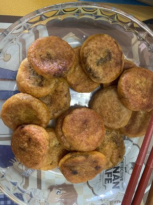 The practice measure of cake of domestic edition pumpkin 5