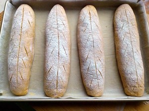 The practice measure that exceeds bread of soft whole wheat 8