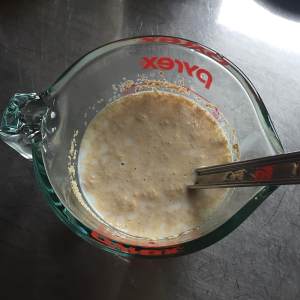 Biscuit of sauce of salad of dried meat floss (65 degrees of Shang Chong) practice measure 3