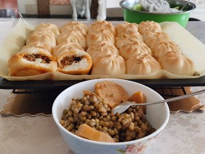 The baking steamed stuffed bun of delicious of simple and tough in season (wrap a constitution from the decoct that carry water) practice measure 13