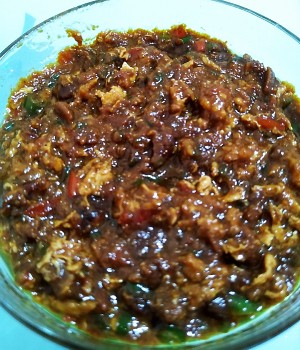 The practice measure of egg sauce 9