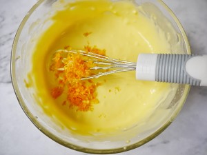 The practice measure of cake of orange aromatic rice 7