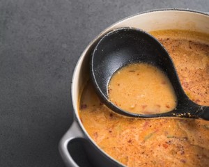 フルボディでデリケートな脂肪のないチャッフィー料理のスープ7