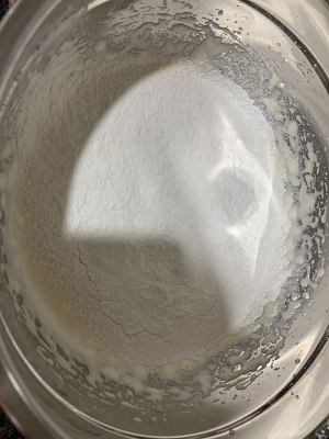 The practice measure of small biscuit of crisp of the anhydrous egg that do not have oil 2
