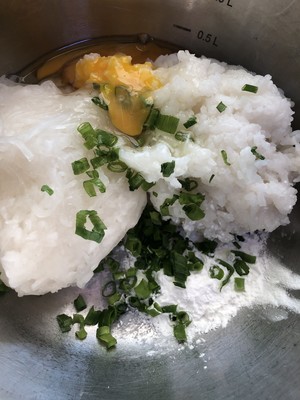 The practice measure of cake of silk of remnant rice turnip 3