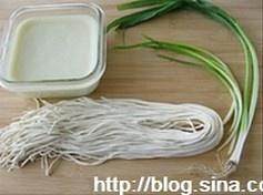 The practice measure of noodles in a simple sauce 1
