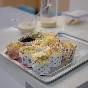 The practice measure of paper cup cake 4