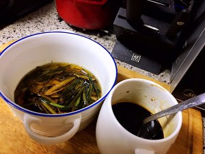 Pity Chen？醤油を添えた緑の油性麺8