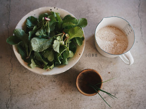 The practice measure of small cake of leaf of turnip of & of turnip of the cherry that bake 5