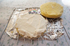 Aoliao the practice measure of fruit butter cake 8
