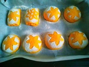 The practice measure that pumpkin soft Europe includes 8