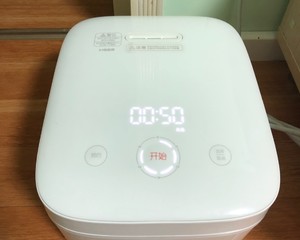 Electric rice cooker makes cake (super and loose cotton cake) practice measure 9