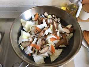 Chinese cabbage beans works the side that make stew in soy sauce (add detailed measure to pursue) practice measure 4