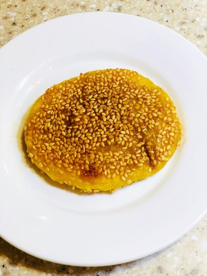 Him child does? ? The practice measure of cake of coconut sweet pumpkin 17