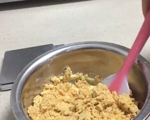 Crisp to a peach-shaped thing that drops broken bits crisp -- the practice measure with earthnut crisp walnut 5