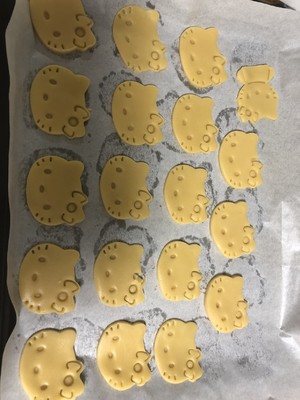The practice measure of butter biscuit 8