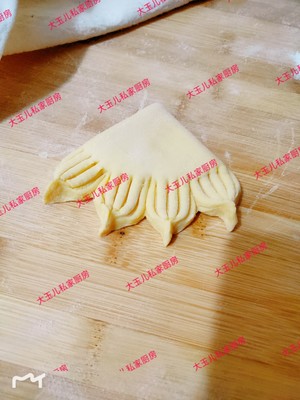 The practice measure of steamed bread of pattern of pumpkin, violet potato 6