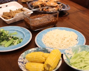 The practice measure of face of fried bean sauce 6