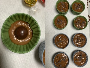 The practice measure of cake of chocolate Mai Fen 4