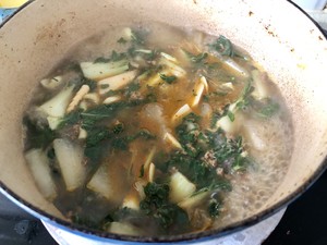 おばあちゃんの白菜のbambooのタケノコのshootのスープの実践対策 要素のひき肉8 