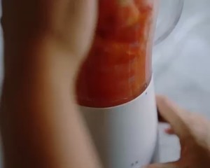 The practice measure of Spanish tomato cold boiling water 3