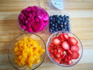 The practice measure of the cake of box of handy messtin fruit of simple quick worker 8