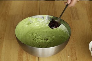 Wipe tea to freeze the practice measure of Zhi person cake 7
